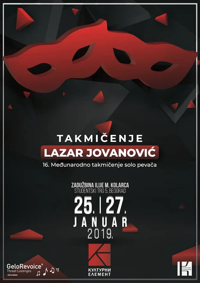 Plakat takmičenja 2019